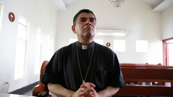 El obispo de Matagalpa, Rolando Álvarez