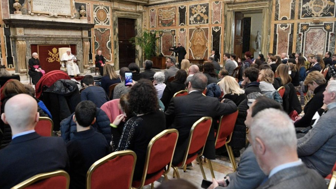 Audiencia a los miembros de "Uniamo", de Enfermedades Raras