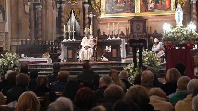 Monseñor Benavent. Misa por los Enfermos