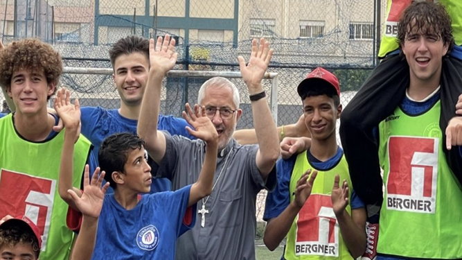 Rocha, con emigrantes