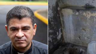 Así es la celda donde presuntamente se encuentra monseñor Rolando