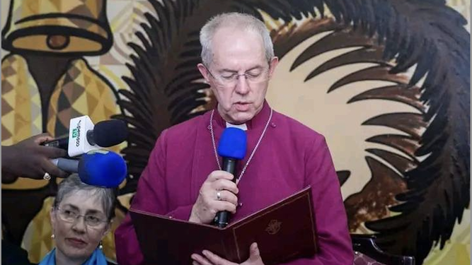 Justin Welby, en Ghana