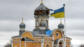 Iglesia destruida Ucrania