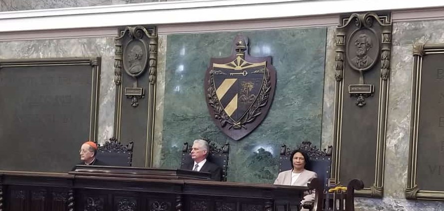 reunión con el presidente Miguel Díaz-Canel