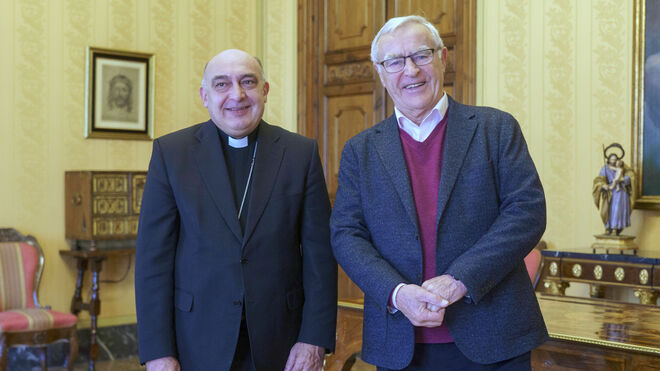 Monseñor Benavent y Joan Ribó