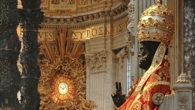 Bronce de San Pedro en la Basílica Vaticana