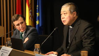 El Rector de la UFV y el Nuncio en España
