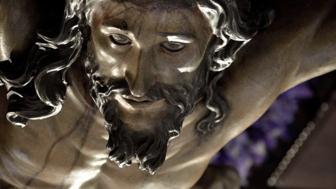Imagen del Cristo de la Expiración, de la Hermandad del Cachorro