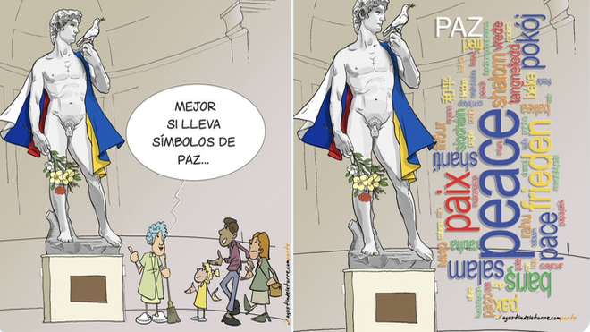 Todo por la Paz... un año de la guerra en Ucrania