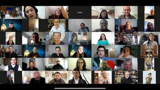 Una sesión del Sínodo Digital