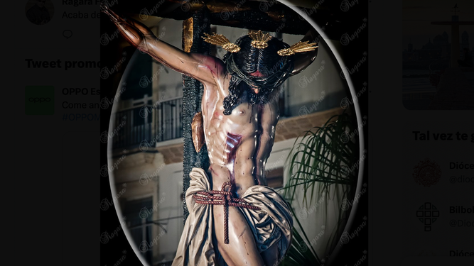 Cristo de las Aguas, en Cádiz