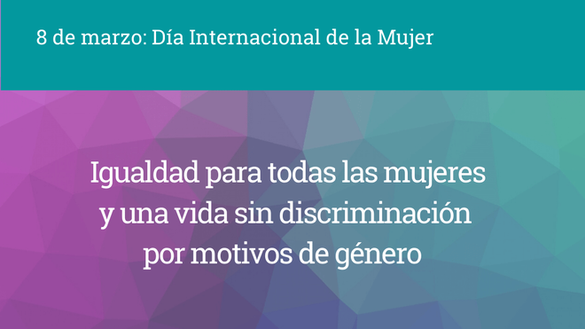 Preparándonos para la conmemoración del Día Internacional de la Mujer, también en la Iglesia