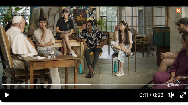 'Amén: Francisco responde': El Papa, con Juan Cuatrecasas, en Disney+