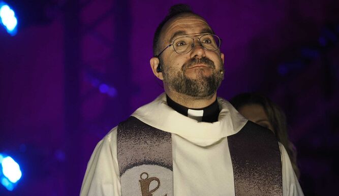Toño Casado en una de las funciones. Foto: Archidiócesis de Valladolid