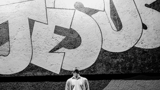 Grafiti con la palabra 'Jesús'