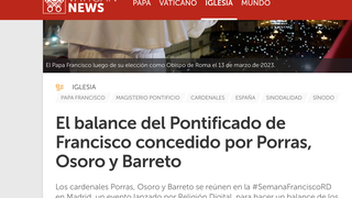 Los medios vaticanos se hacen eco de la #SemanaFranciscoRD en San Antón