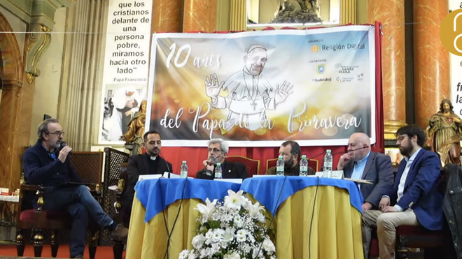 Mesa redonda sobre las religiones, en San Antón
