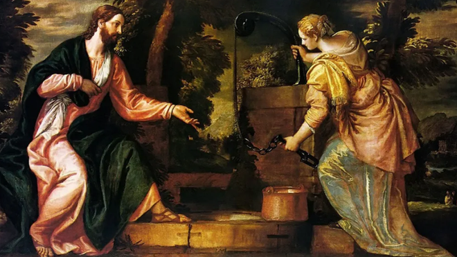 Jesús y la samaritana, de Paolo Veronese (1528–1588)