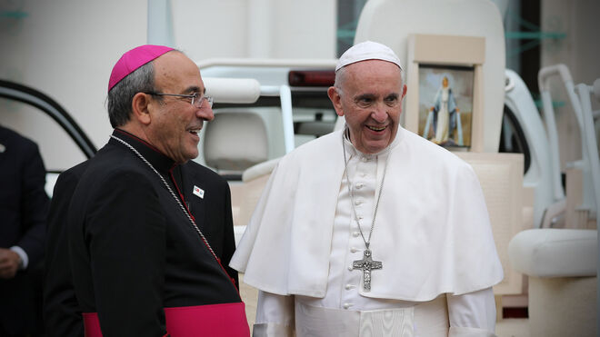 Cardenal Marto y el papa Francisco