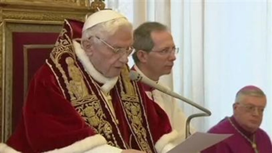 renuncia de Benedicto XVI