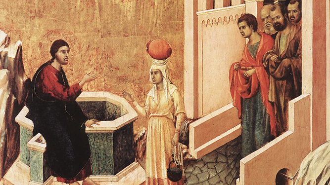 Jesús y la samaritana