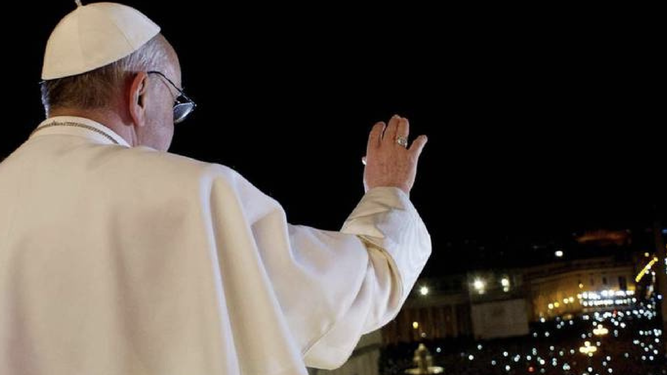 La primera bendición de Francisco
