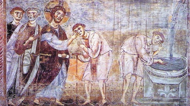 Ciego de nacimiento