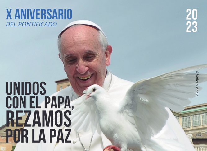 X Aniversario del Papa Francisco en la Santa Sede