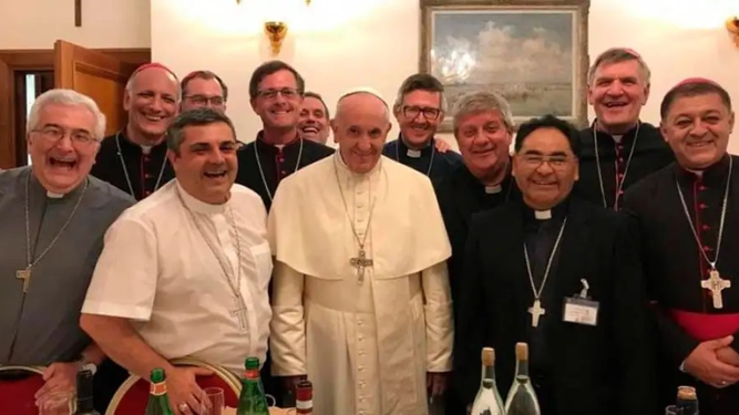 Obispos argentinos con el Papa