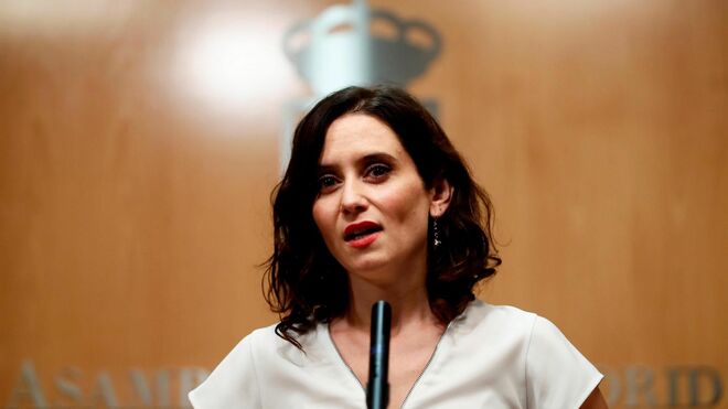 Isabel Díaz Ayuso, presidenta de la Comunidad de Madrid