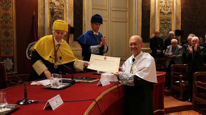 Santiago Guijarro, académico de Número de la Real Academia de Doctores de España Recibidos
