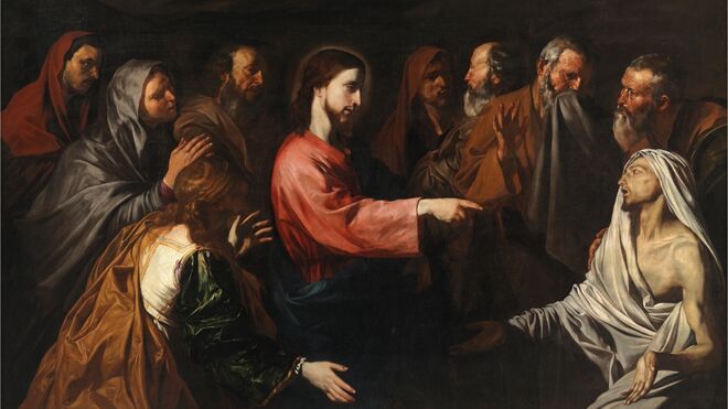 Resurrección de Lázaro, de José de Ribera