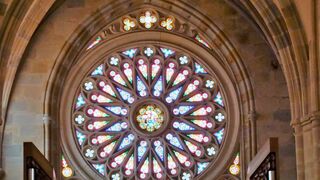 Rosetón de la catedral de Bilbao