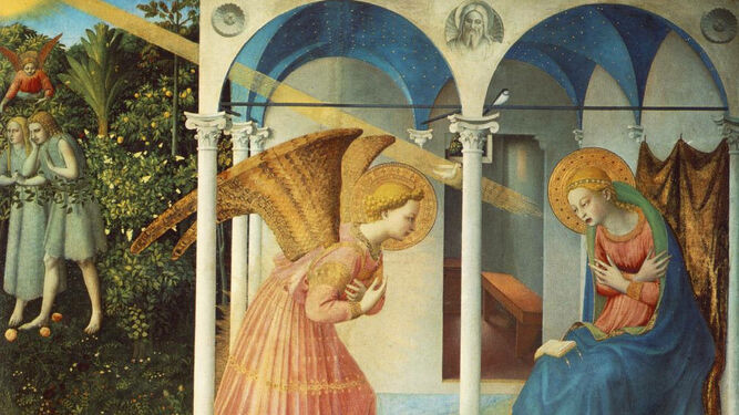 La Anunciación. Fra Angelico