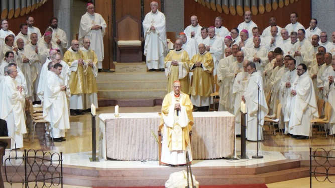 El cardenal Omella presidió la ordenación episcopal de David Abadías