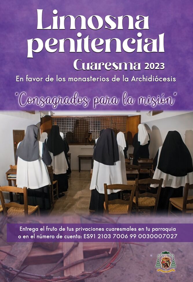 Cartel limosna penitencial