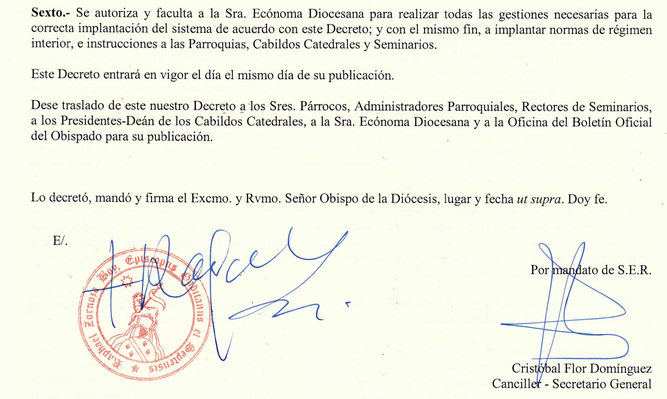 Decreto de Zornoza