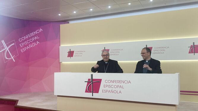 García Magán, en la sede de la CEE