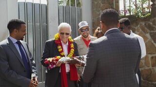 El padre Ángel visita los proyectos de Mensajeros de la Paz en Etiopía