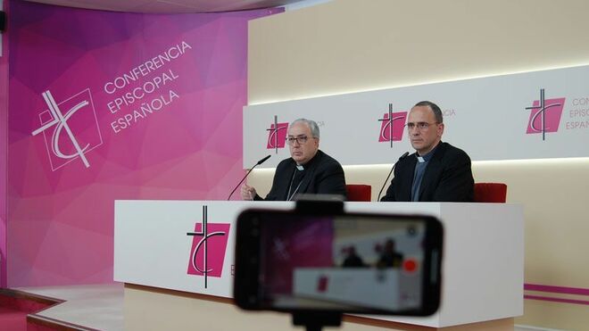 César García Magán, ayer en la sede de la CEE