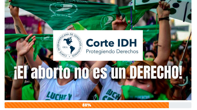 Plataforma mexicana lanza campaña de firmas para solicitar a la Corte Interamericana de DH se respete el derecho a la vida en El Salvador
