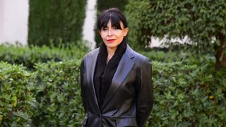 Emilce Cuda durante su visita a la casa de Espiritualidad San Felip Neri. | José L. Gómez Galarzo