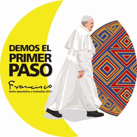Logo visita del papa Francisco a Colombia 2017