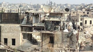 El Via Crucis de los cristianos de Alepo