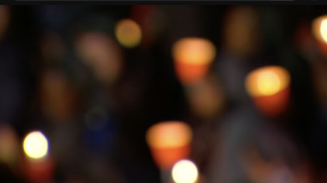 Luces del Vía Crucis