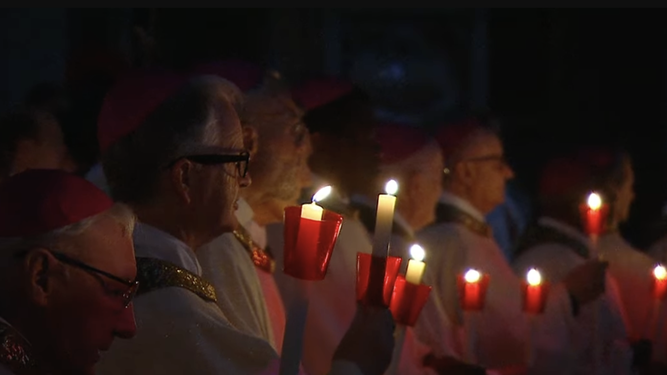 Procesión en San Pedro