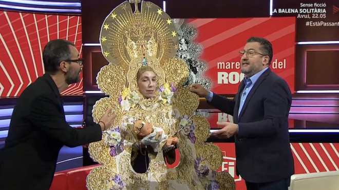 Parodia de la Virgen del Rocío en TV3