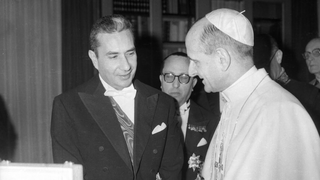 Pablo VI y Aldo Moro