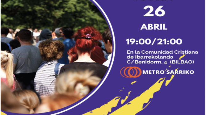 Cartel del Encuentro de Cristianas y Cristianos de Bizkaia