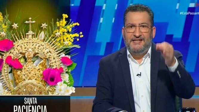 Toni Soler, respondiendo a la polémica causada por el sketch de la Virgen del Rocío